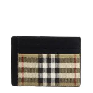 [BURBERRY] 빈티지 체크 카드 지갑 8065631