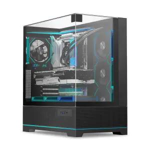 마이크로닉스 WIZMAX 루프탑 미들타워 PC 케이스 블랙