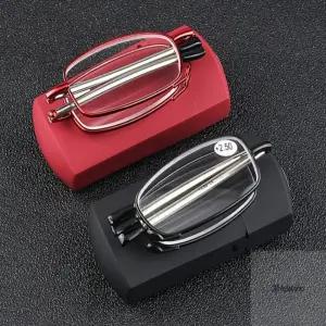 휴대용 접이식 돋보기 안경 가벼운 돋보기선물 노안