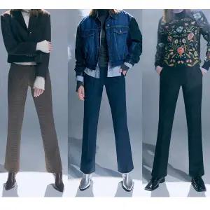 [런칭가 77000원] 올리브그린 시그니처 기모 세미플레어팬츠 3종