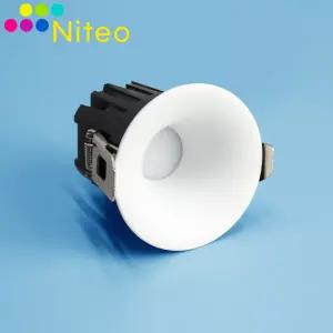NITEO LED 삼색변환 나팔 확산 다운라이트 2인치 10w 방습 플리커프리 매입등 간접조명 간접등