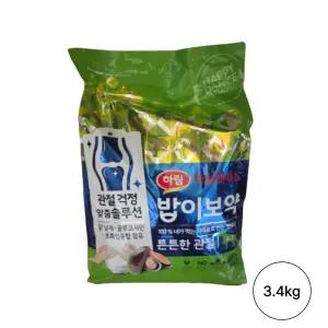 하림펫푸드 밥이보약 강아지사료 튼튼한 관절 3.4kg, 1포