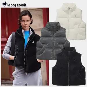 [르꼬끄](강남점)[이월][60% OFF] 여성 뤼_미에르 크롭 다운 베스트 QP422ODVN1