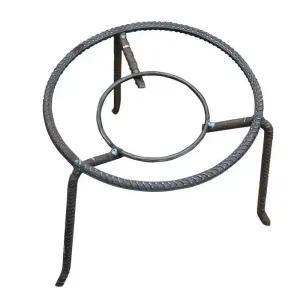 주물그리들 받침대 그릴 솥뚜껑 주물팬 원형 주철 바베큐