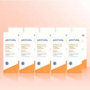 [셀러허브]더마 유브이365 장벽수분 무기자차 선크림 40ml (SPF50+) x 10개 / iuy / 미니선 (S38424617)