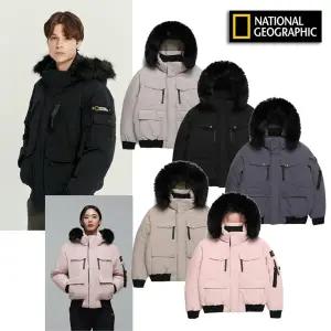 내셔널지오그래픽 N244MWDW030 타루가 퍼 트리밍 후디 남/여 다운 점퍼