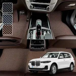 BMW X7 G07 시리즈 전용 3D 엠보싱 차세대 고무매트 1열2열3열 세트 2019년이후) X7 G07 전용