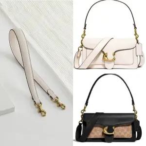 가방끈부자재 코치 COACH 싱글 숄더 핸드백 토트백 명품 손가방 스트랩 교체 와인색 가방 벨트 언더암 캐리