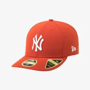 공용 MLB 뉴욕 양키스 베이직 로우 프로파일 피티드캡 오렌지 14922360