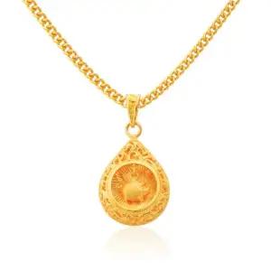 여자 순금 목걸이 15g 24k [물방울복돼지]