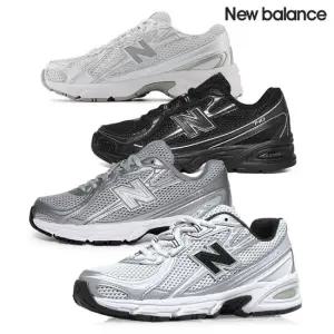 NEW BALANCE 남성 여성 빅키즈 740 BM2 BO2 WN 운동화 메탈릭 화이트 실버 블랙 U740WM2 U740BO2