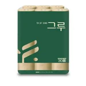 그루 오리지널 3겹 화장지 30m 30롤
