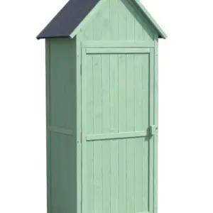 조립식 창고 야외 정원 청록색 보관함 수납장 이동식