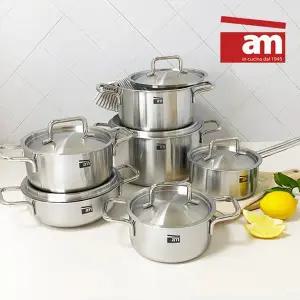 [AM](강남점)1+1 이태리 am 통5중 316스텐 풀 인덕션 냄비