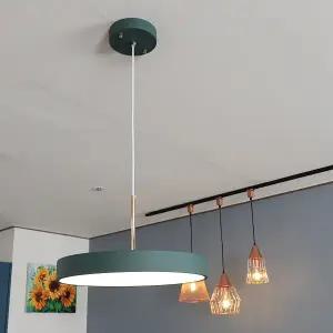 비츠온 플래티아 LED 식탁등 그린 펜던트 조명 주백색 인테리어조명