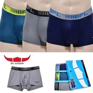 [버팔로]감각적인 입체디자인 세련된 컬러 남성 드로즈 3매입0013ja