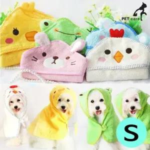 목욕가운 랜덤 일 강아지 S (WFJS6QV)