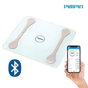 핌핀 체지방 스마트 체중계 디지털 몸무게 저울 전자측정계 실내용 가정용 체중기