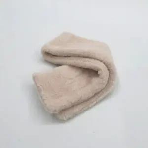 페이크퍼 미니 목도리 머플러 베이지