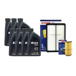 뉴쏘렌토R 디젤 엔진오일세트 킥스파오 0W30 7L 필터962445