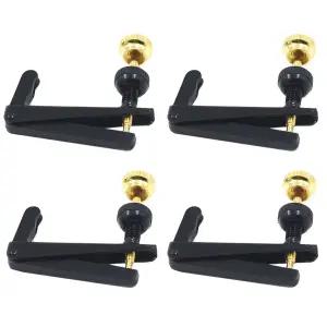 44 바이올린 파인 튜너 현악기 액세서리 바이올린 현 조절기 스피너 튜닝 나사 악기 부품