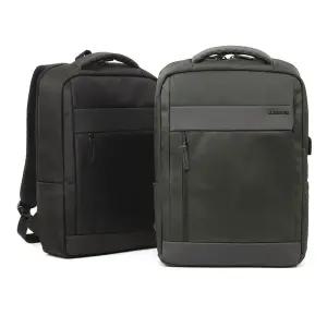 GE14 전면포켓 USB장착 백팩 남성 학생 출퇴근 노트북