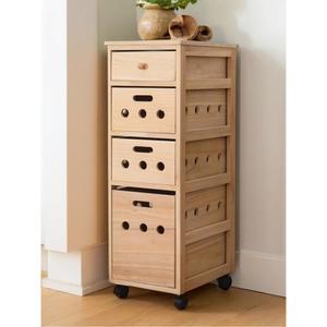 이동식 틈새수납장 원목 틈새 틈새수납 베란다 서랍 거실 정리함