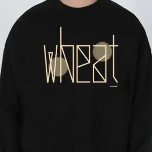 키밍 wheat 기본 긴팔티 맨투맨 라운드 데일리 캐쥬얼 W4B92D6