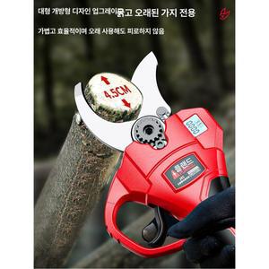 충전 전동 메가 배터 전지가위 독일 충전전지가위 정전 타입 조경 국산 20V