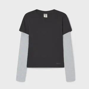 [후아유](광주신세계)Long Sleeve Layered T-shirt / WHLAG2384F