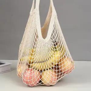 빈티지 친환경 가벼운 소재 다용도 메쉬 그물 백