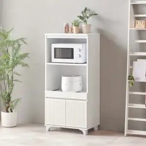 전세집 세련 물결무늬 전자렌지 밥솥다이 커피머신 깔끔 주방용품정리