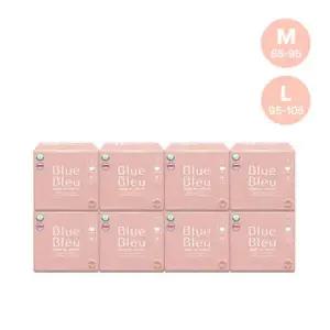 [블루블루][8팩 세트]블루블루 유기농 순면커버 생리대 입는오버나이트(4p)