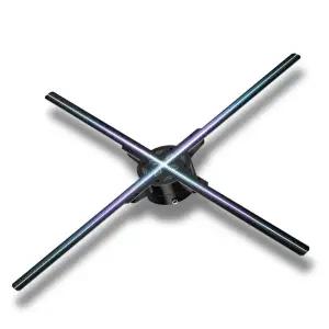 3D 홀로그램 광고팬 회전 영상 간판 매장 디스플레이