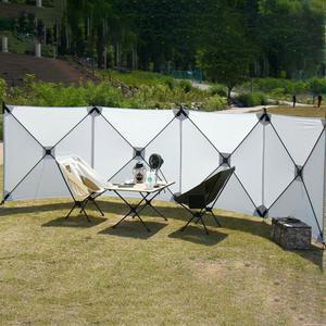 캠핑 윈드 마운틴하이커 부시크래프트 바람 감성 스크린 소재 보호 3X3M 쉐이드