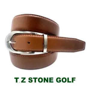 티지스톤 핸드 워싱 페인팅 라이트브라운 골프벨트 TZ1D115LB GOLF