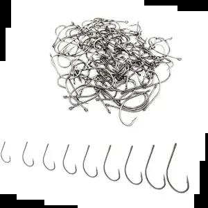 채비 고강도 대상어종별 교체 고리낚시바늘 낚시채비 6통