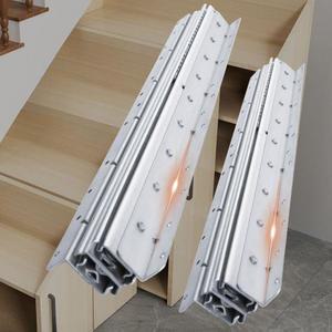 트랙 고하중레일 1100mm실버2개 600 슬라이딩 3단 서랍장 레일 캐비닛 강철