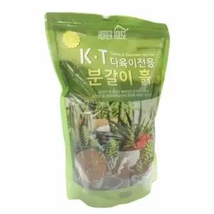 다육식물 분갈이 흙 2.5L 난이도 낮은 식물 화분용 (WFKN0UY)