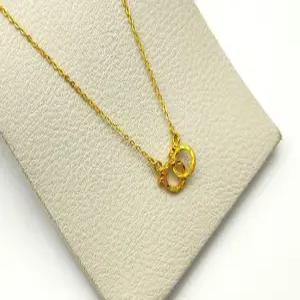 24K 순금 1돈 카이라 목걸이(18K 연결고리 장식)