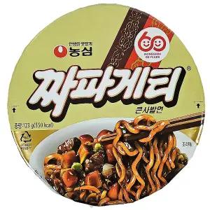 농심 짜파게티 큰사발 115g x 16개 (한박스)
