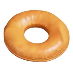 안면 받침대 마사지 베드 얼굴 쿠션 베개 원형 27cm 도넛 레자 스폰지 병원용 한의원 엎드려 자는