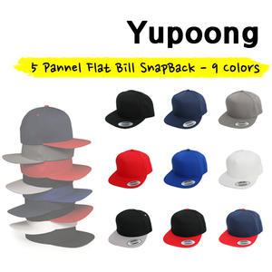 Yupoong/유풍/5 Panel/스냅백/스넵백/무지모자/정품