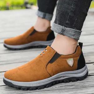 스웨이드 슬립온 남성 스니커즈 데일리슈즈 운동화단화 남성온 운동화 여름온 키높이온 패브릭온 가죽온 커