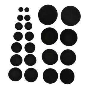 18mm 25mm 35mm 40mm 45mm 50mm 55mm 헤드폰 교체 폼 패드 이어 패드 스폰지 귀마개 헤드셋 캡 새로운 이어폰 액세서리