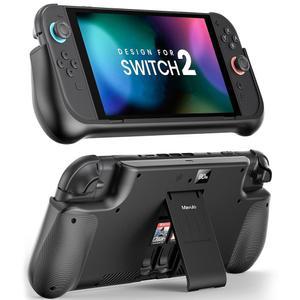 닌텐도 스위치 2용 마불로 배터리 팩 (2025), 10000mAh PD / QC 고속 충전 케이스 u2013 2.5시간 만에 완전 충전, LED 디스플레이, USB-C 포트, 게임 카드 슬롯 2개 및 킥스탠드