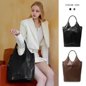 숄더백 고급 송아지 가죽 숄더백 RH2002 (2color)