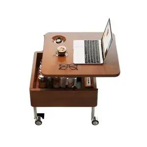 리프트업 탁상 좌탁 접이식 다용도 식탁 테이블