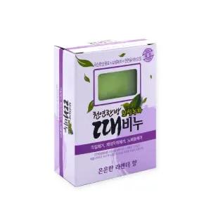 천연한방 보성녹차 때비누 각질제거 노폐물제거 1개