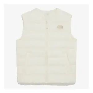 노스페이스 키즈 NV3NR01T 크림 에센셜 패딩 베스트 871673